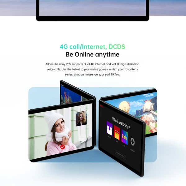 4g Full Netcom Cube Iplay20s Tablet 4g Ram+64g Rom 10.1 Inches 1920xc3x971200 Sc9863a Processor 6000 Mah Battery Gaming Tablet Black standard