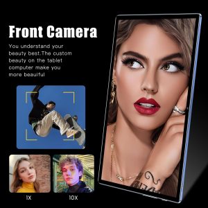 10.1 Inch X90 4G Android Tablet MTK6755 8-core 4GB RAM 64GB ROM Blue US Plug