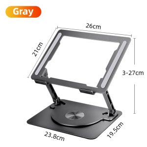 Laptop Stand Ergonomic Laptops Desk Elevator Aluminum Alloy Cooling Holder