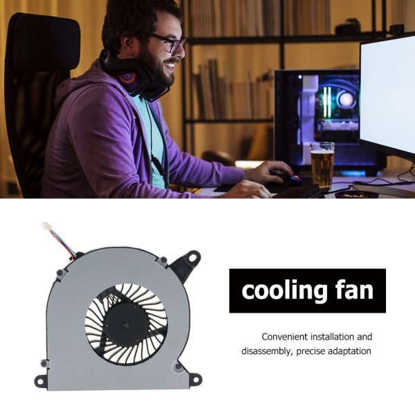 Cpu Cooling Fan Compatible For NUC8I7BEH NUC8 I3 I5 I7 Computer Fan BSC0805HA-00 DC05V 0.60A 1Z24L9R 4-Pin gray
