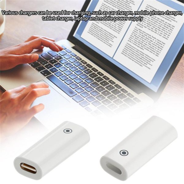 Adapter Connector Compatible For Ipad / Ipad Pro / Ipencil Charging Cable Cord Adapter Charger Accessories Type-C