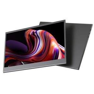 15.6-inch 1080p 60Hz Portable Display Computer Mobile Phone External Projection Screen Extensible Connect Display black